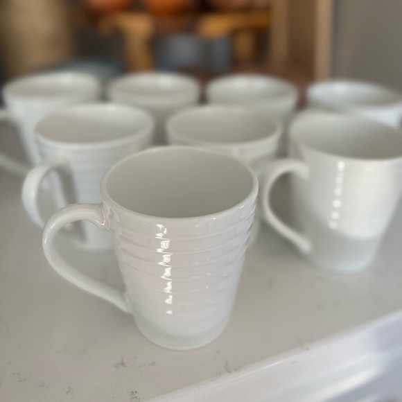 *SOLD* Boho Modern Farmhouse Cafe Style Mugs(8) - Picture 1 of 5